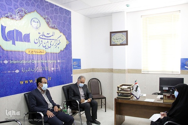 بازدید دریجانی، مدیرکل بیمه سلامت استان از ایکنا یزد