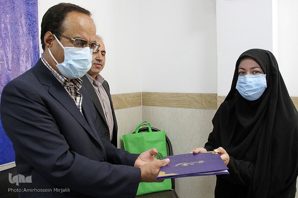 بازدید دریجانی، مدیرکل بیمه سلامت استان از ایکنا یزد