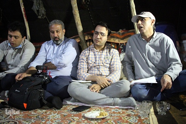 بازدید خبرنگاران از مناطق عشایری شهرستان ابرکوه