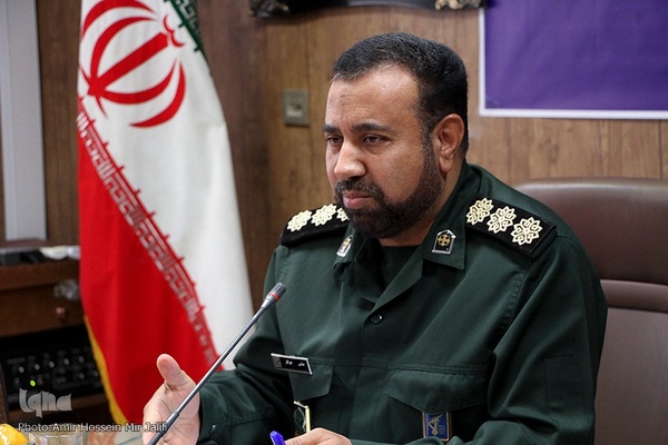 نشست خبری جوکار فرمانده سپاه ناحیه مرکزی استان یزد‎‎