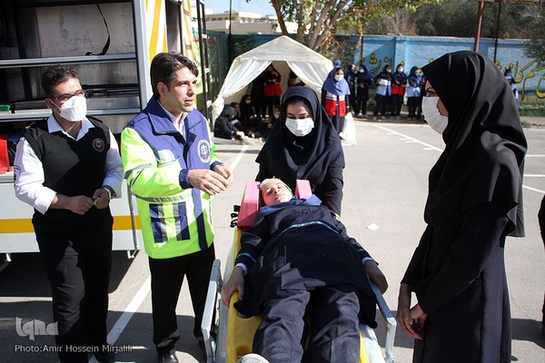 بیست و چهارمین مانور سراسری زلزله و ایمنی