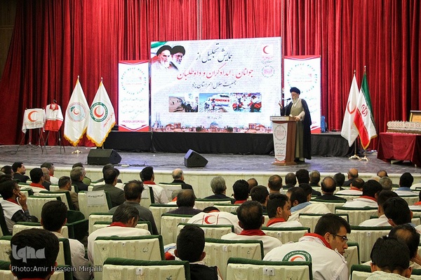 تجلیل از جوانان، امدادگران و داوطلبان جمعیت هلال احمر استان یزد‎‎