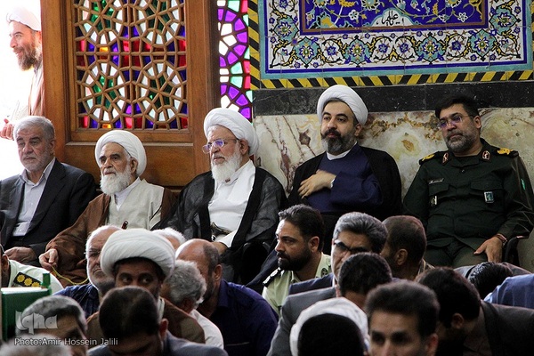 مراسم سالگرد ارتحال امام خمینی ره در مسجد حظیره یزد