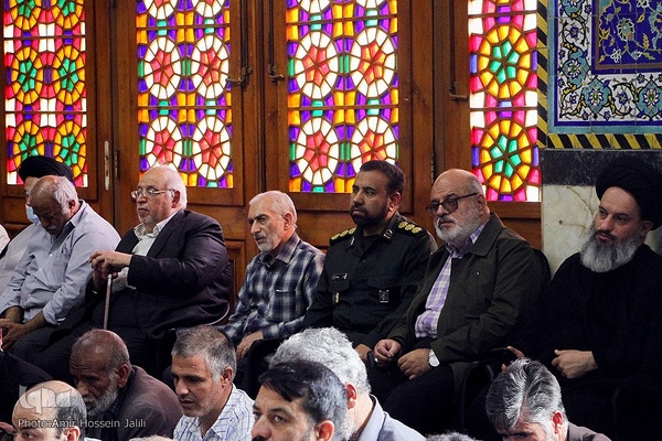 مراسم سالگرد ارتحال امام خمینی ره در مسجد حظیره یزد