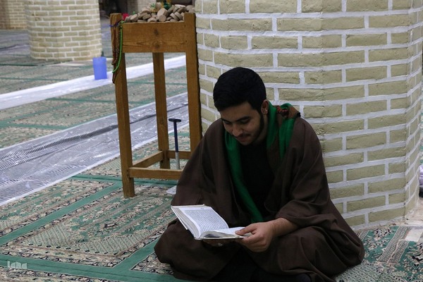 مراسم اعتکاف در مسجد ملااسماعیل یزد‎