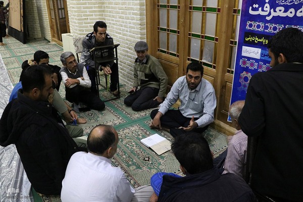 مراسم اعتکاف در مسجد ملااسماعیل یزد‎