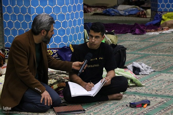 مراسم اعتکاف در مسجد ملااسماعیل یزد‎