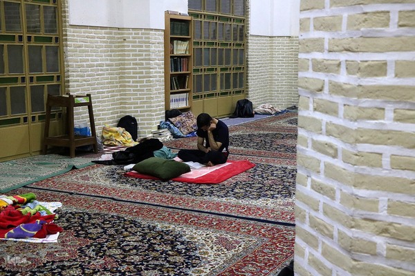 مراسم اعتکاف در مسجد ملااسماعیل یزد‎