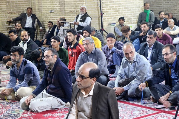 مراسم اعتکاف در مسجد ملااسماعیل یزد‎