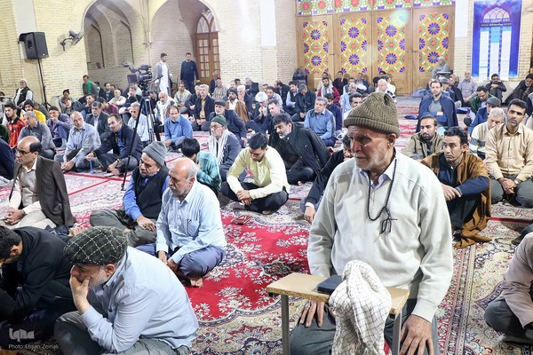 مراسم اعتکاف در مسجد ملااسماعیل یزد‎