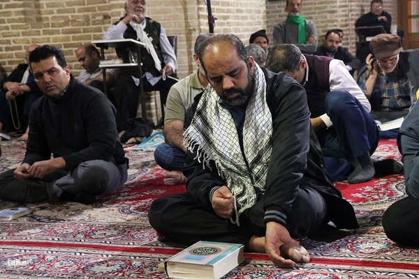 مراسم اعتکاف در مسجد ملااسماعیل یزد‎