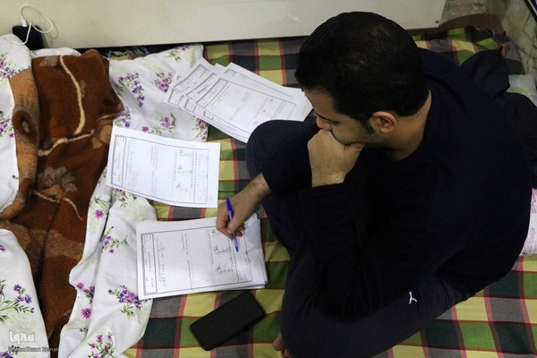 مراسم اعتکاف در مسجد ملااسماعیل یزد‎