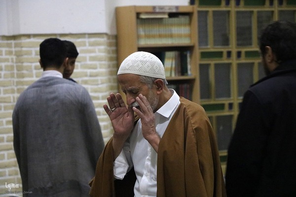مراسم اعتکاف در مسجد ملااسماعیل یزد‎