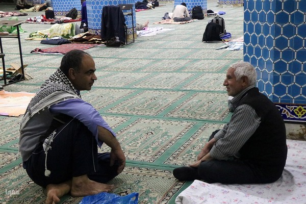 مراسم اعتکاف در مسجد ملااسماعیل یزد‎