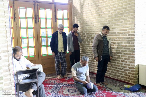 مراسم اعتکاف در مسجد ملااسماعیل یزد‎