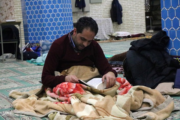 مراسم اعتکاف در مسجد ملااسماعیل یزد‎