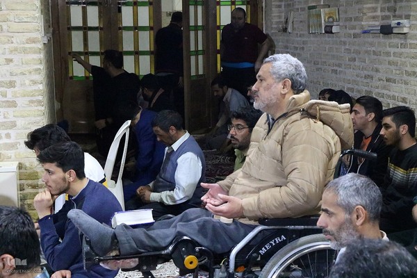 مراسم اعتکاف در مسجد ملااسماعیل یزد‎