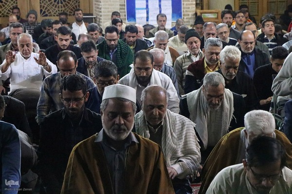 مراسم اعتکاف در مسجد ملااسماعیل یزد‎