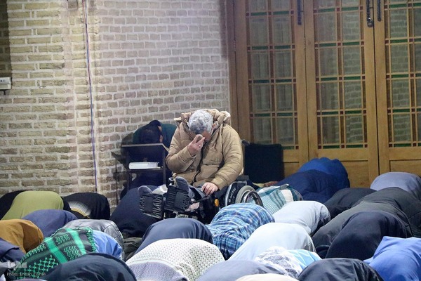 مراسم اعتکاف در مسجد ملااسماعیل یزد‎