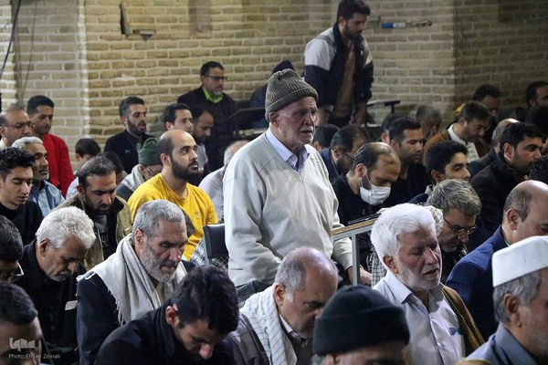 مراسم اعتکاف در مسجد ملااسماعیل یزد‎