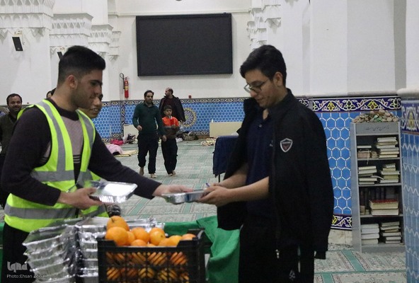 مراسم اعتکاف در مسجد ملااسماعیل یزد‎