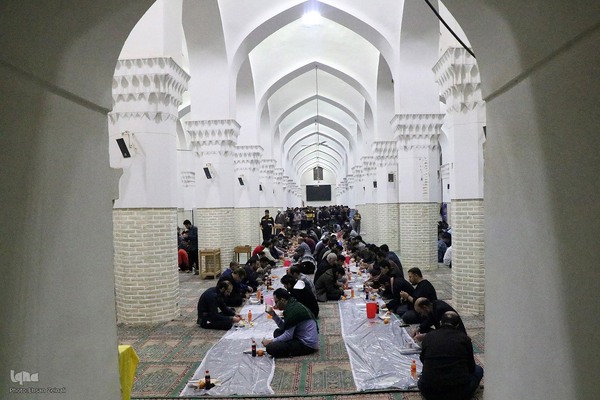 مراسم اعتکاف در مسجد ملااسماعیل یزد‎