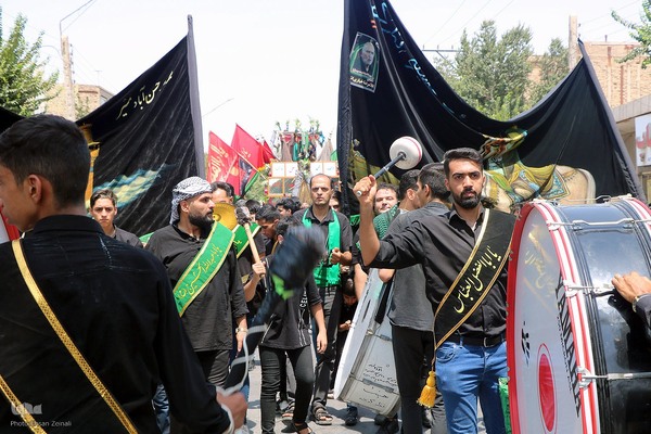 آیین نخل برداری هیئت حسینی نظرکرده یزد‎