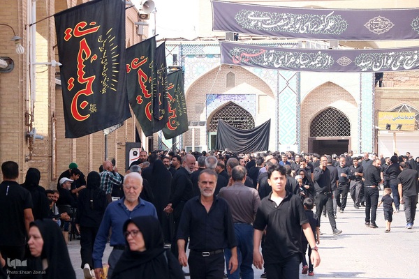 مراسم سنتی 13 محرم در مسجد ملااسماعیل یزد‎