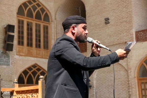 مراسم سنتی 13 محرم در مسجد ملااسماعیل یزد‎