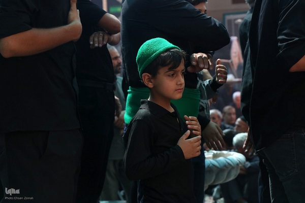 مراسم سنتی 13 محرم در مسجد ملااسماعیل یزد‎