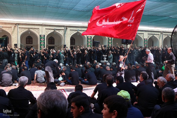 مراسم سنتی 13 محرم در مسجد ملااسماعیل یزد‎