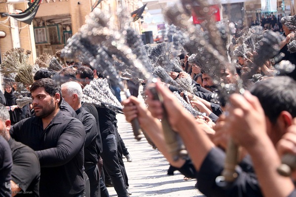 مراسم سنتی 13 محرم در مسجد ملااسماعیل یزد‎