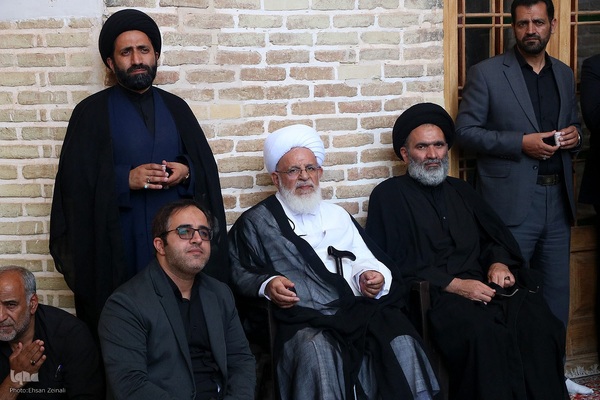 مراسم سنتی 13 محرم در مسجد ملااسماعیل یزد‎