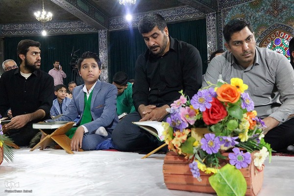 محفل قرآنی چلچراغ آیه‌ها در یزد‎