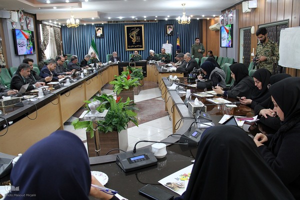 نشست خبری فرمانده سپاه الغدیر استان یزد و اعلام برنامه های دهه فجر