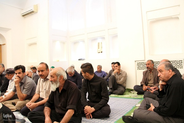 روضه خوانی سنتی شهادت امام صادق (ع)،بیت شهید صدوقی در یزد