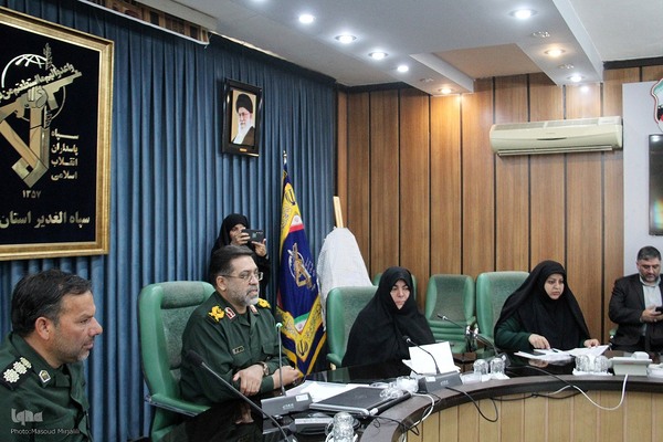 نشست خبری فرمانده سپاه الغدیر یزد