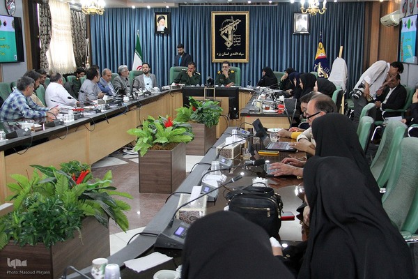 نشست خبری فرمانده سپاه الغدیر یزد