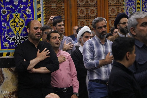 مراسم وداع با شهدای حمله رژیم صهیونیستی به یزد