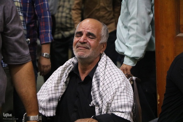 مراسم وداع با شهدای حمله رژیم صهیونیستی به یزد