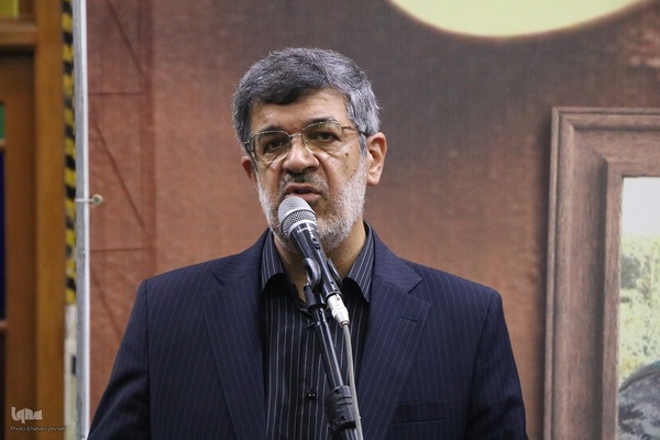 مراسم وداع با شهدای حمله رژیم صهیونیستی به یزد