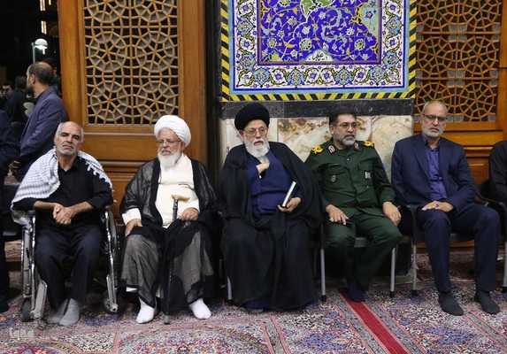 مراسم وداع با شهدای حمله رژیم صهیونیستی به یزد