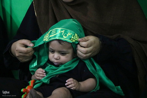 مراسم شیرخوارگان حسینی در یزد