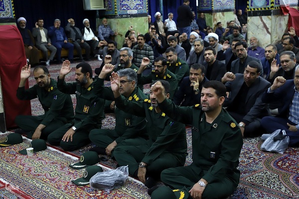 آیین گرامیداشت شهدای فاجعه هفتم تیر و شهدای تجاوز رژیم صهیونیستی در یزد‎