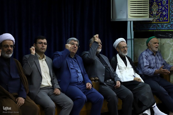 آیین گرامیداشت شهدای فاجعه هفتم تیر و شهدای تجاوز رژیم صهیونیستی در یزد‎