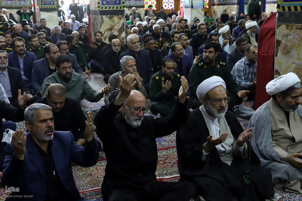 آیین گرامیداشت شهدای فاجعه هفتم تیر و شهدای تجاوز رژیم صهیونیستی در یزد‎