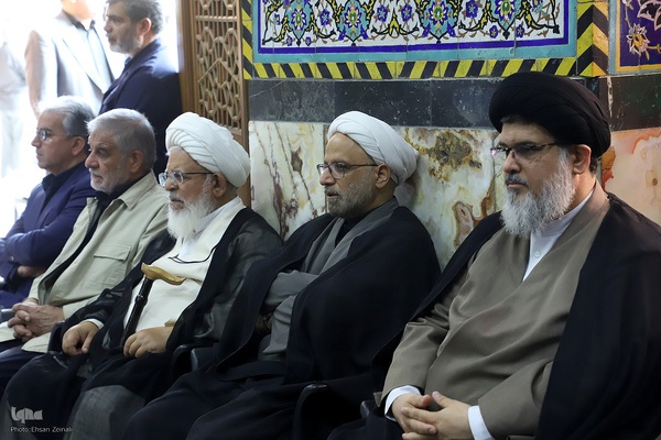 آیین گرامیداشت شهدای فاجعه هفتم تیر و شهدای تجاوز رژیم صهیونیستی در یزد‎