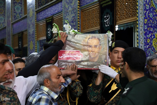 آیین گرامیداشت شهدای فاجعه هفتم تیر و شهدای تجاوز رژیم صهیونیستی در یزد‎