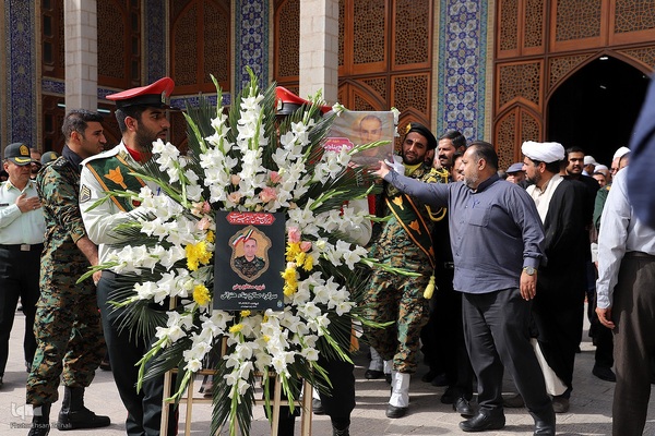 آیین گرامیداشت شهدای فاجعه هفتم تیر و شهدای تجاوز رژیم صهیونیستی در یزد‎