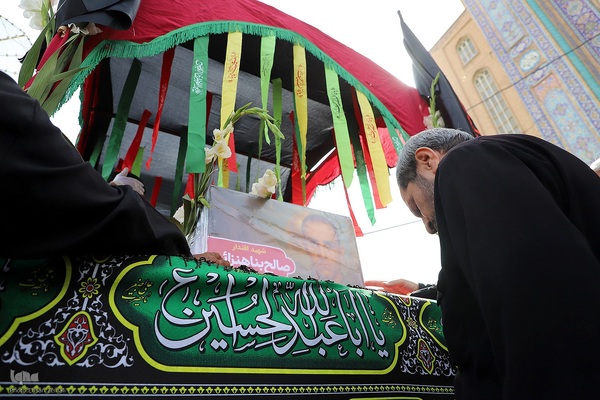 آیین گرامیداشت شهدای فاجعه هفتم تیر و شهدای تجاوز رژیم صهیونیستی در یزد‎